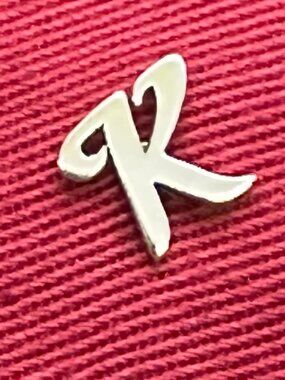 James Avery Sterling Silver “K” Initial Pin